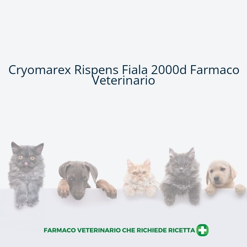 Cryomarex Rispens Fiala 2000d Farmaco Veterinario