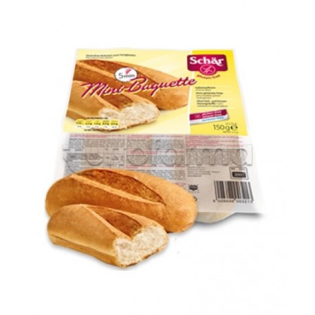 Schar Duo Mini-Baguette Pane Precotto Senza Glutine 2 x 75 g Schar Duo Mini-Baguette Pane Precotto Senza Glutine 2 x 75 g
