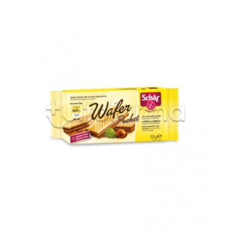 Schar Wafer Pocket Alle Nocciole Senza Glutine 50 g Schar Wafer Pocket Alle Nocciole Senza Glutine 50 g