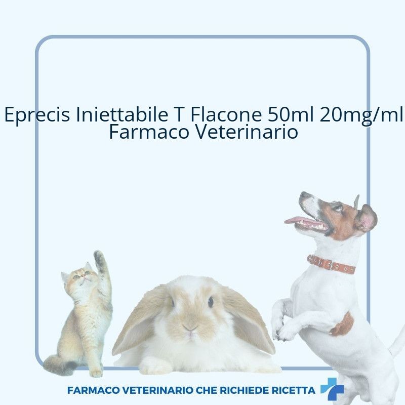 Eprecis Iniettabile T Flacone 50ml 20mg/ml Farmaco Veterinario