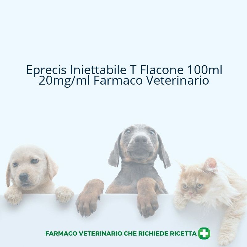 Eprecis Iniettabile T Flacone 100ml 20mg/ml Farmaco Veterinario