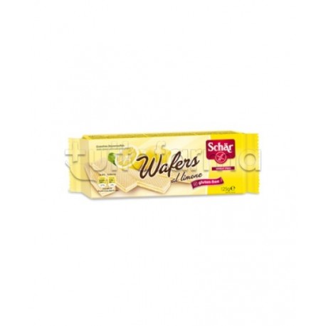 Schar Wafers al Limone Senza Glutine Snack Dolce 125 g Schar Wafers al Limone Senza Glutine Snack Dolce 125 g