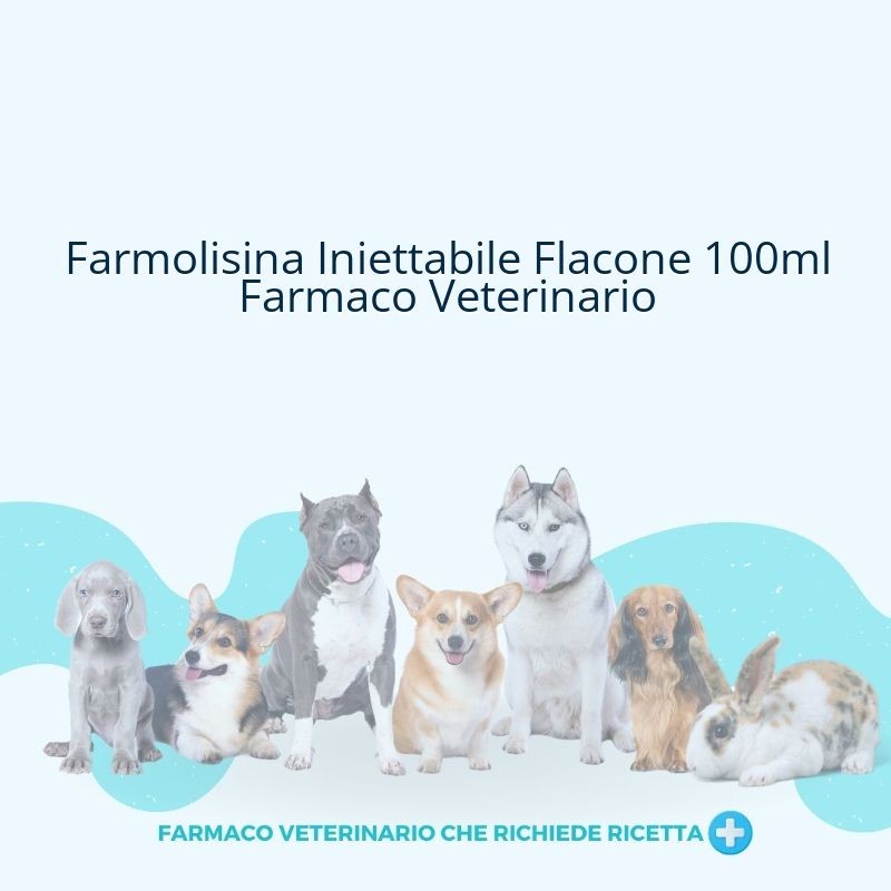 Farmolisina Iniettabile Flacone 100ml Farmaco Veterinario