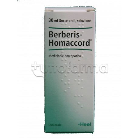 Berberis Homaccord Heel Guna Gocce Omeopatiche 30 ml