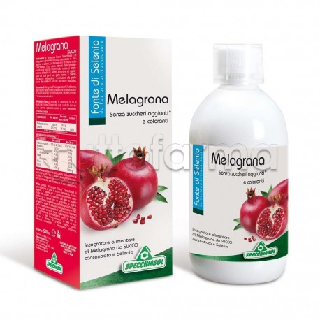 Specchiasol Succo di Melagrana Con Selenio 500 ml Specchiasol Succo di Melagrana Con Selenio 500 ml