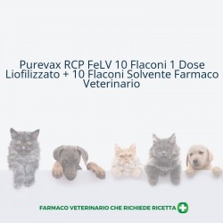 Purevax RCP FeLV 10 Flaconi...