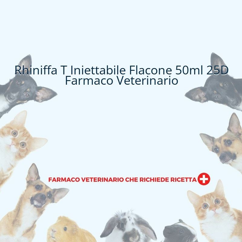 Rhiniffa T Iniettabile Flacone 50ml 25D Farmaco Veterinario