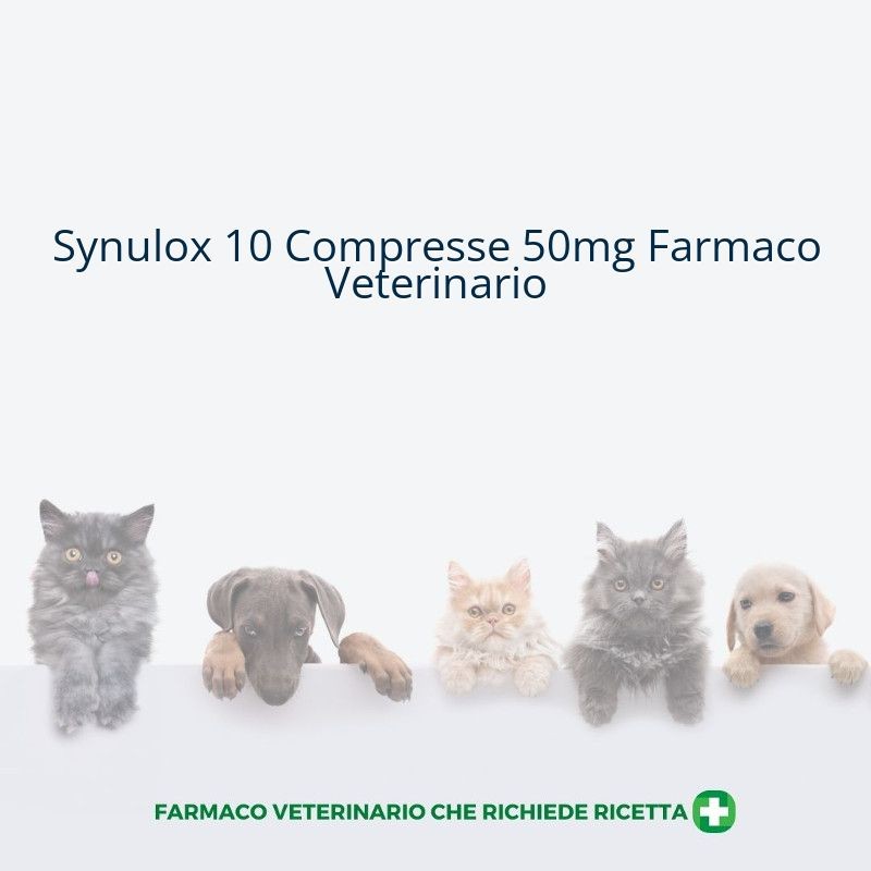 Synulox 10 Compresse 50mg Farmaco Veterinario