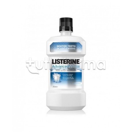 Listerine Collutorio Protezione Bianco Naturale 250 ml
