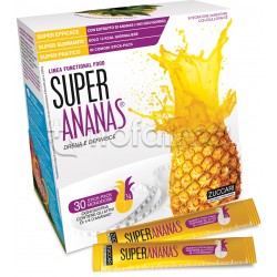 Zuccari Super Ananas Integratore Drenante e Digestivo 30 Bustine Stick Zuccari Super Ananas Integratore Drenante e Digestivo 30 Bustine Stick