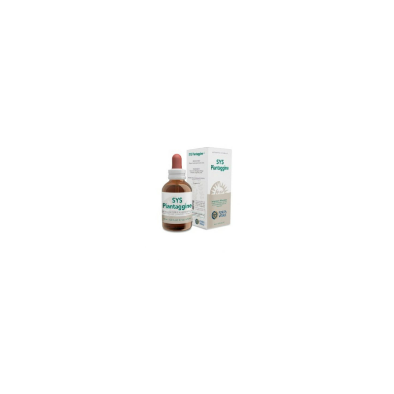 Sys Piantaggine Tintura Spagirica Gocce Integratore per Vie Respiratorie 50ml Sys Piantaggine Tintura Spagirica Gocce Integratore per Vie Respiratorie 50ml
