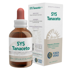 Sys Tanaceto Tintura Spagirica Integratore Ricostituente 50ml Sys Tanaceto Tintura Spagirica Integratore Ricostituente 50ml