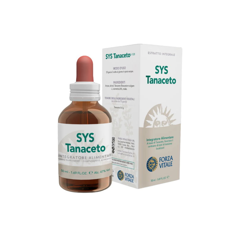 Sys Tanaceto Tintura Spagirica Integratore Ricostituente 50ml Sys Tanaceto Tintura Spagirica Integratore Ricostituente 50ml
