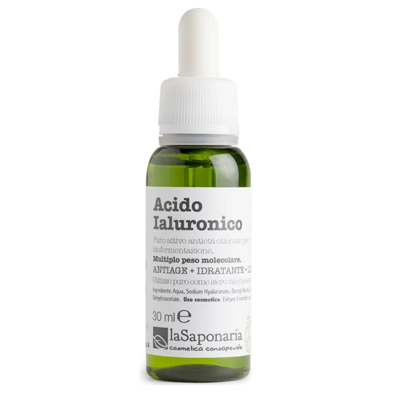La Saponaria Acido Ialuronico Multiplo Pelle 30ml La Saponaria Acido Ialuronico Multiplo Pelle 30ml