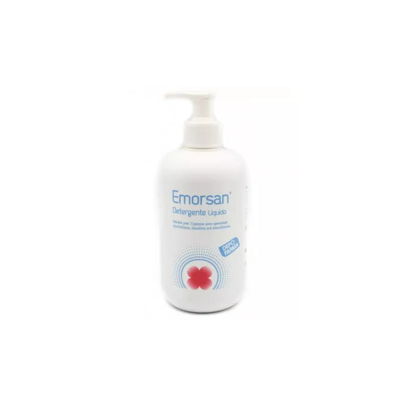 Emorsan Detergente Liquido per Igiene Intima 500ml flacone con dosatore Emorsan Detergente Liquido per Igiene Intima 500ml flacone con dosatore