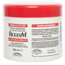 Bioderm Pasta Barriera con Zinco Idratante per il Corpo 500ml Bioderm Pasta Barriera con Zinco Idratante per il Corpo 500ml
