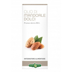 Erba Vita Olio di Mandorle Dolci Integratore per Benessere Intestino 100ml Erba Vita Olio di Mandorle Dolci Integratore per Benessere Intestino 100ml
