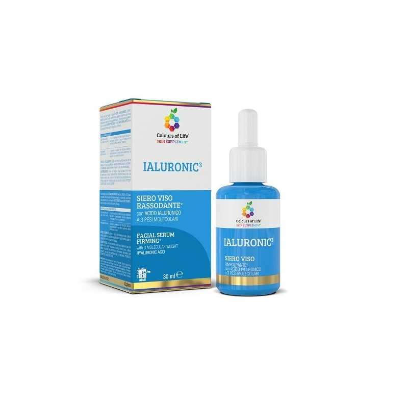 Optima Naturals Colours Of Life Ialuronics Siero Viso Rassodante 30ml Optima Naturals Colours Of Life Ialuronics Siero Viso Rassodante 30ml