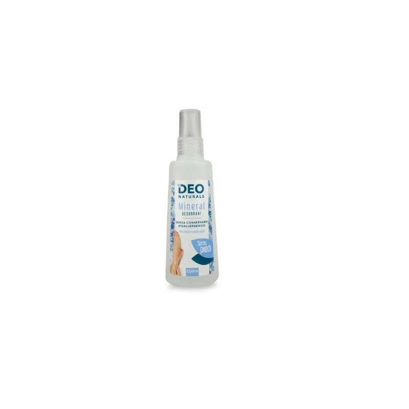 Optima Deo Naturals Deodorante Spray Profumato per i Piedi 100ml