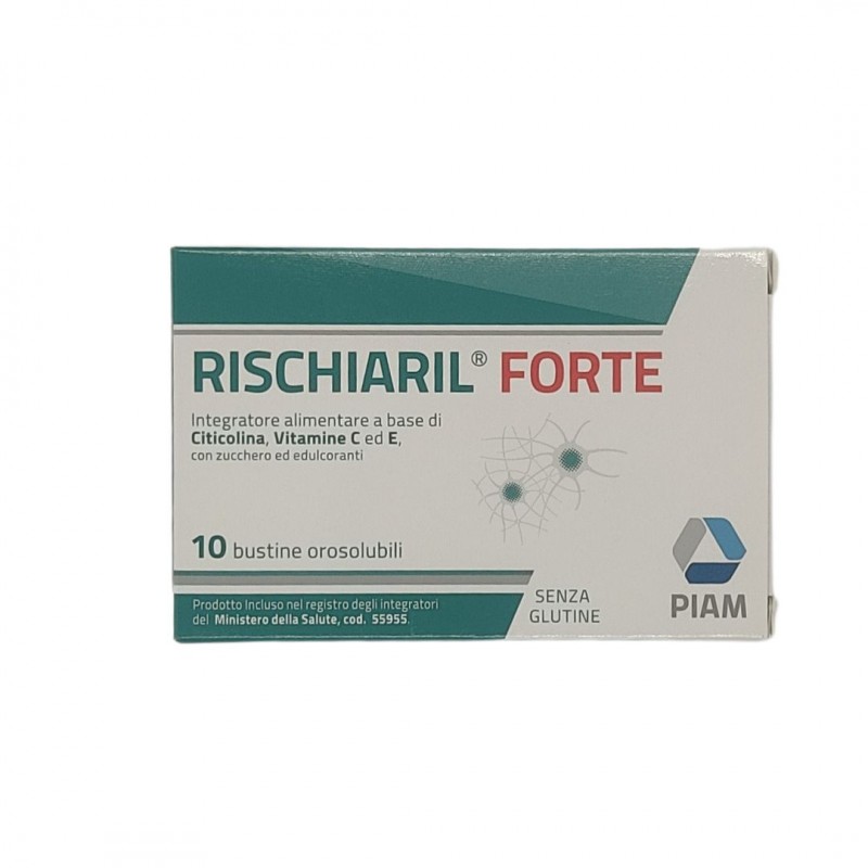 Rischiaril Forte Integratore Memoria e Concentrazione 10 Bustine Singole Rischiaril Forte Integratore Memoria e Concentrazione 10 Bustine Singole