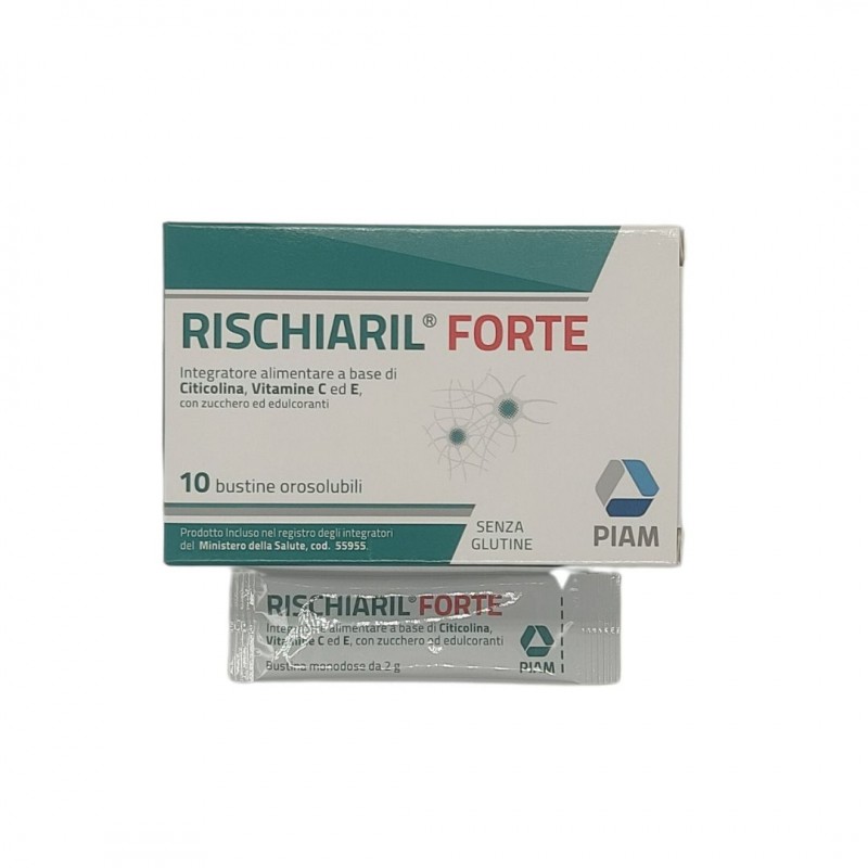 Rischiaril Forte Integratore Memoria e Concentrazione 10 Bustine Singole Rischiaril Forte Integratore Memoria e Concentrazione 10 Bustine Singole