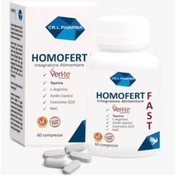 Homofert Fast Integratore per Fertilità Maschile 60 Compresse Singole