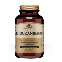 Solgar Fitocranberry Integratore per Vie Urinarie 60 Capsule Singole Solgar Fitocranberry Integratore per Vie Urinarie 60 Capsule Singole