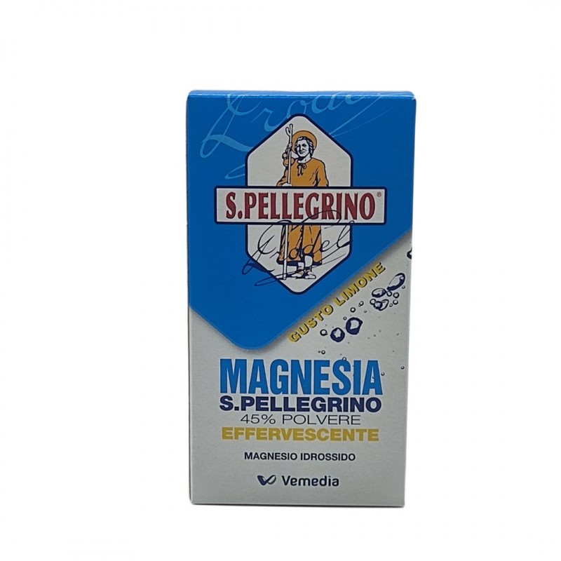 Magnesia San Pellegrino Effervescente Lassativo 100 Gr Limone