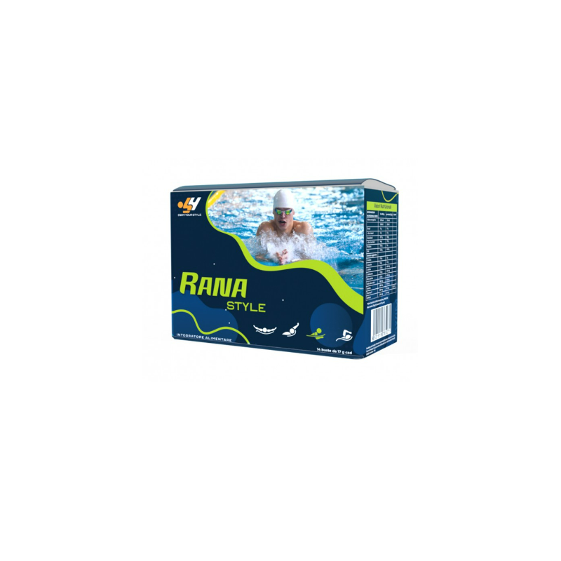Rana Style Integratore per Muscoli Nuoto 14 Bustine Singole Rana Style Integratore per Muscoli Nuoto 14 Bustine Singole