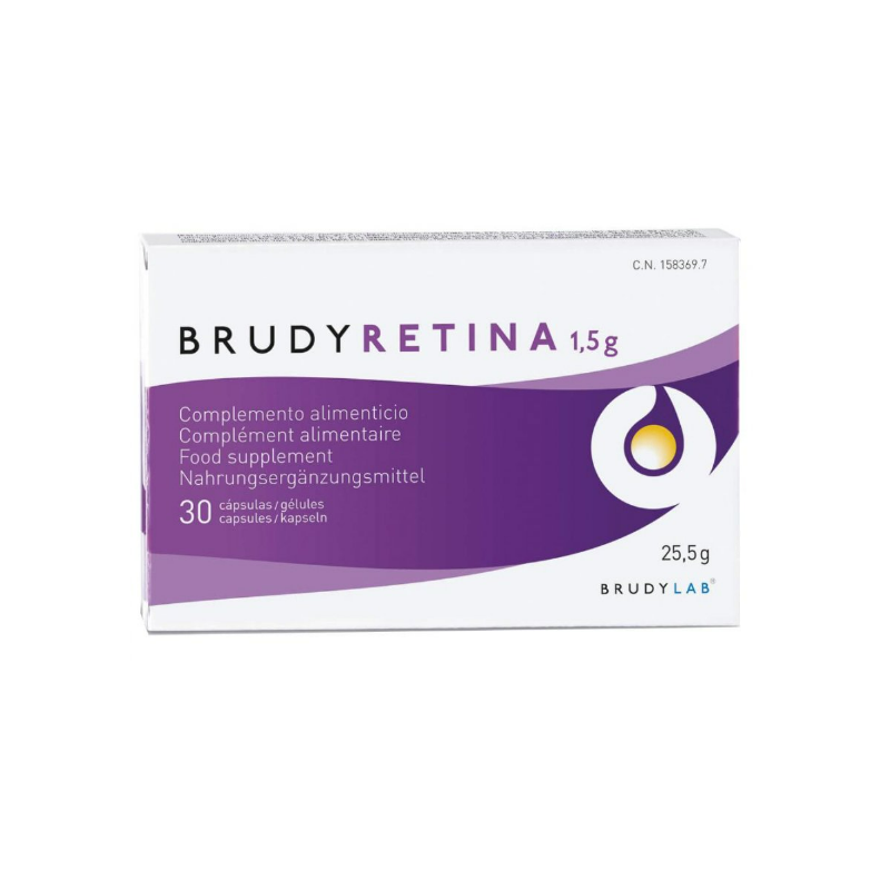 Brudyretina Integratore per Benessere Occhi 30 Capsule Singole