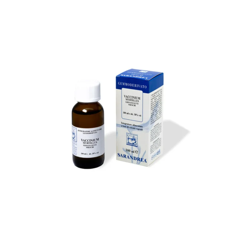 Sarandrea Vaccinium Myrtillus Integratore per Occhi 100millilitri Sarandrea Vaccinium Myrtillus Integratore per Occhi 100millilitri
