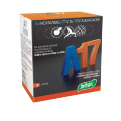 Santiveri A17 Aminoacidi Essenziali Integratore per Sportivi 12 Bustine Singole Santiveri A17 Aminoacidi Essenziali Integratore per Sportivi 12 Bustine Singole