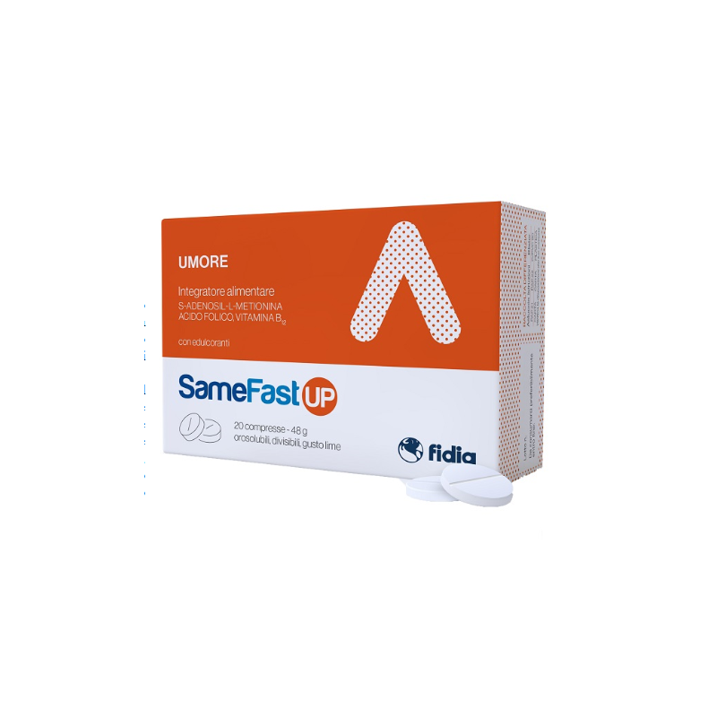 Samefast Up Integratore Ricostituente e per Umore 20 Compresse Orosolubili Samefast Up Integratore Ricostituente e per Umore 20 Compresse Orosolubili