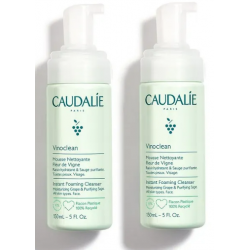 Caudalie Vinoclean Schiuma Detergente per il Viso 150ml+150ml Caudalie Vinoclean Schiuma Detergente per il Viso 150ml+150ml