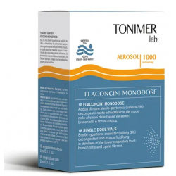Tonimer Soluzione Ipertonica Aerosol 18 Flaconcini 3 ml