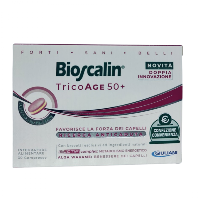 Bioscalin TricoAge 50+ Integratore Anticaduta 30 Compresse