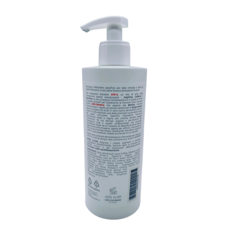 Bioscalin Energy Uomo Shampoo Rinforzante per capelli 400ml