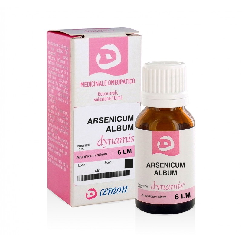 Cemon Arsenicum Album 6LM Gocce Omeopatiche Dynamis da 10ml