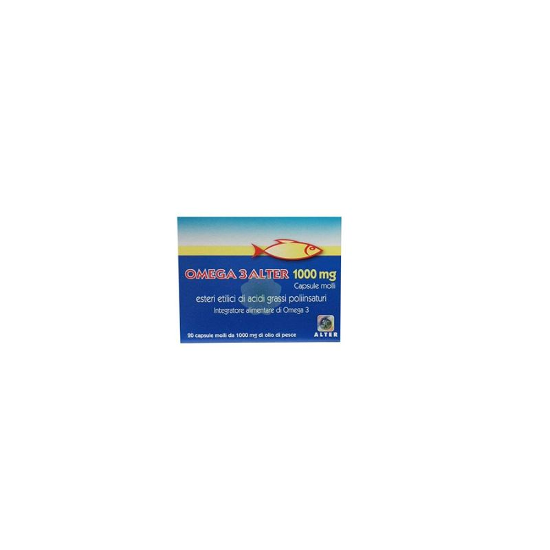 Alter Omega 3 Integratore per Cuore e Vista 20 Capsule Singole Alter Omega 3 Integratore per Cuore e Vista 20 Capsule Singole