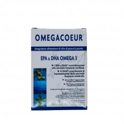 Scatola con Sangalli Omegacoeur Integratore per Cuore 60 Capsule Scatola con Sangalli Omegacoeur Integratore per Cuore 60 Capsule