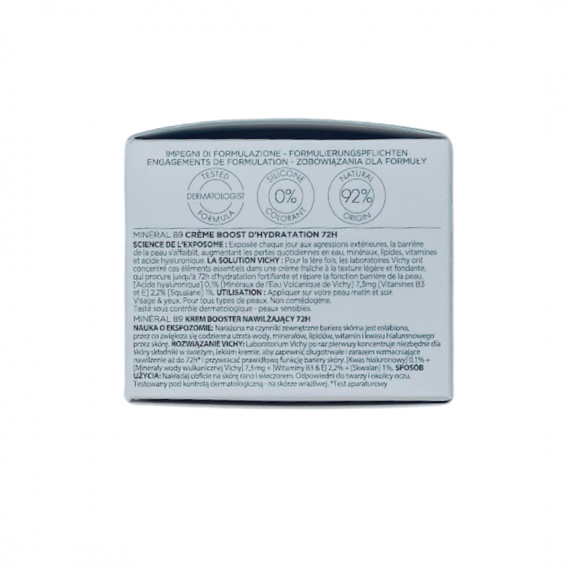 Vichy Mineral Crema Idratante Leggera 72H 50ml Vichy Mineral Crema Idratante Leggera 72H 50ml