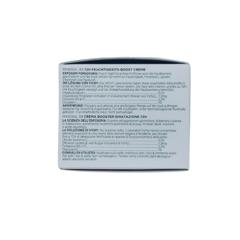 Vichy Mineral Crema Idratante Leggera 72H 50ml Vichy Mineral Crema Idratante Leggera 72H 50ml