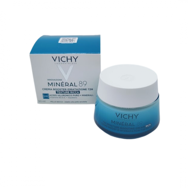 Vichy Mineral Crema Booster Idratante 72H Ricca 50ml