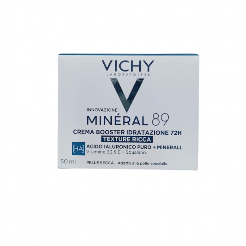 Vichy Mineral Crema Booster Idratante 72H Ricca 50ml Vichy Mineral Crema Booster Idratante 72H Ricca 50ml
