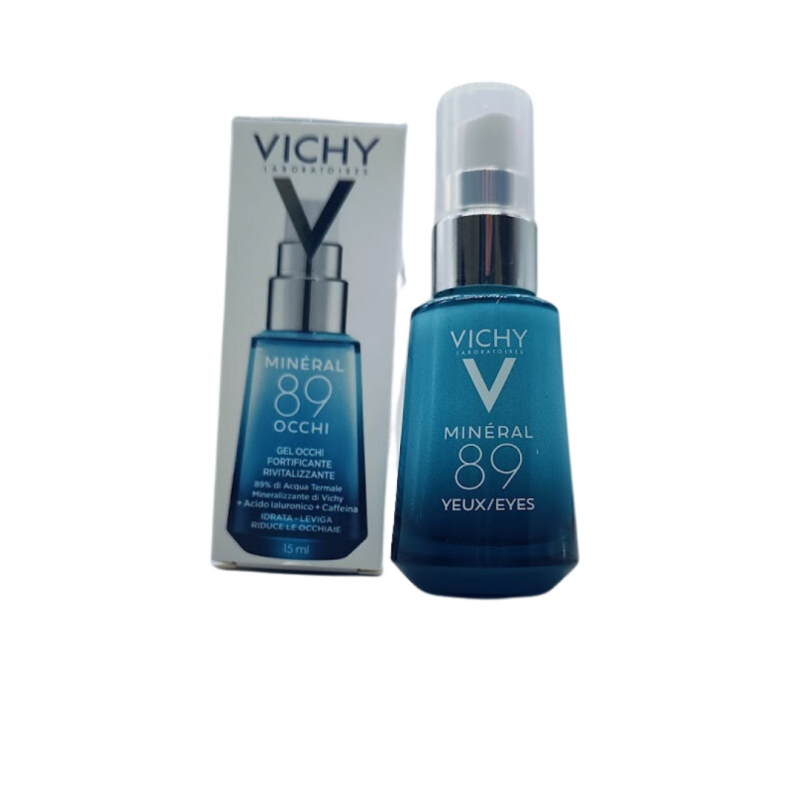 Vichy Mineral 89 Contorno Occhi Fortificante Gel 15ml Vichy Mineral 89 Contorno Occhi Fortificante Gel 15ml
