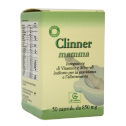Clinner Mamma Integratore per Gravidanza e Allattamento 50 Capsule Singole Clinner Mamma Integratore per Gravidanza e Allattamento 50 Capsule Singole