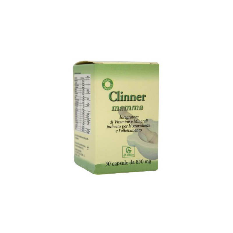 Clinner Mamma Integratore per Gravidanza e Allattamento 50 Capsule Singole