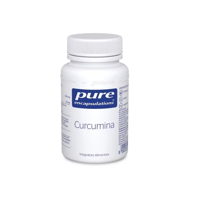Pure Encapsulations Curcumina Integratore per Articolazioni 30 Capsule Singole