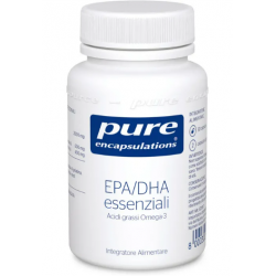 Pure Encapsulations EPA/DHA Essenziali Integratore per Cuore e Cervello 30 Capsule Singole Pure Encapsulations EPA/DHA Essenziali Integratore per Cuore e Cervello 30 Capsule Singole