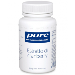 Pure Encapsulations Estratto di Mirtillo Rosso Integratore per Vie Urinarie 30 Capsule Singole